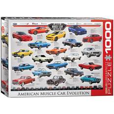 Jigsaw Puzzles Eurographics American Muscle Car Evolution 1000 Pieces