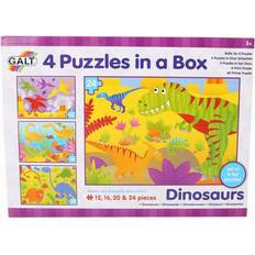 Galt 4 Puzzles in a Box Dinosaurs