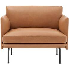 Muuto Outline Leather Fauteuil 71cm