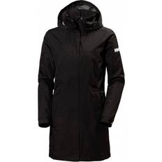 W Aden Long Coat - Black