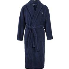 Polo Ralph Lauren Coton Peignoirs Polo Ralph Lauren Shawl Robe - Blue