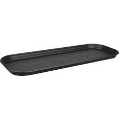 Sottovasi Elho Sottovaso Green Basics Grow Tray Saucer L Black 18.8cm