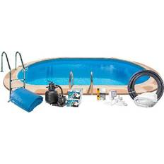 Maanpäälliset Uima-altaat Swim & Fun Uima-allaspaketti Basic InGround 120, 700 x 320 cm upotettava