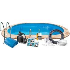 Oval Pools Swim & Fun Inground Pool Package 8x4x1.5m