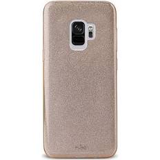 Puro Funda Shine Samsung Galaxy S9, Plata