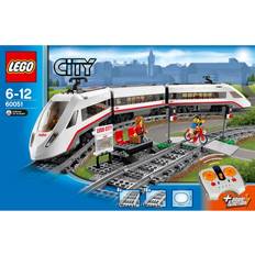 LEGO City 60051 Train de Passagers à grande Vitesse TGV Gris