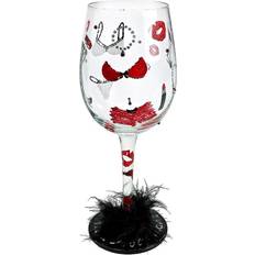 Lolita Hot Mama Standard Red Wine Glass, White Wine Glass 44cl