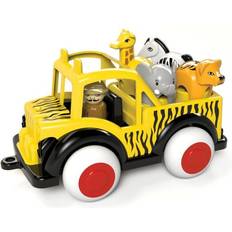Jeep 4x4 Viking Toys Safari Jeep med 1 Figur & 4 Djur 1268