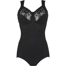 Miss Mary Bodysuits Miss Mary Lovely Lace Shaping - Black