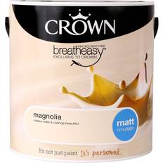 Crown Wall Paints Crown Breatheasy Wall Paint, Ceiling Paint Magnolia 2.5L