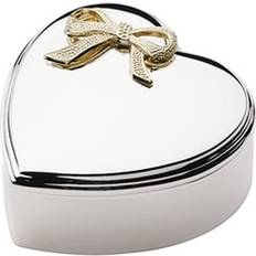 Guld Smykkeopbevaringer Nordahl Andersen Heart 8x8 Jewellery Box - Silver/Gold