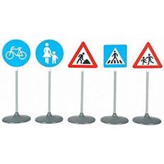 Plastique Accessoires pour Ensembles de Jeu Klein Traffic Signs 5pcs 2993