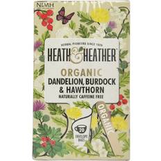 Heath & Heather Organic Dandelion, Burdock & Hawthorn 20stk