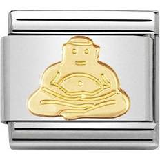 Nomination Composable Classic Link Buddha Charm - Silver/Gold