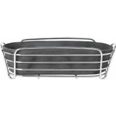 Gray Bread Baskets Blomus Delara Steel Chromed Bread Basket