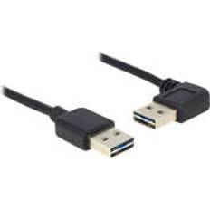 DeLock Easy USB A - USB A (1x angled) 2.0