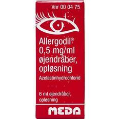 Meda Håndkøbsmedicin Allergodil 6ml Øjendråber