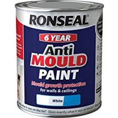 Ronseal Anti Mould Pintura de Pared, Pintura para Techos Blanco 0.75L