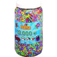 Lelut Hama Beads Ironing Helmet in Pot-Pastelmix 13.000pcs