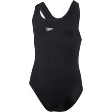 Polyester Swimwear Speedo Junior Essential Endurance+ Medalist Swimsuit - Black (80800728-0001)