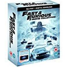 Fast and furious 8 Fast & Furious 8-Film Collection (1-8 Boxset) BD + digital download [Blu-ray] [2017] [Region Free]