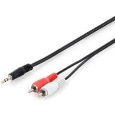 Câble RCA Câbles Digitus 2RCA-3.5mm 2.5m