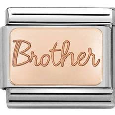 Classic Brother Link in Charm - Rose Gold/Silver