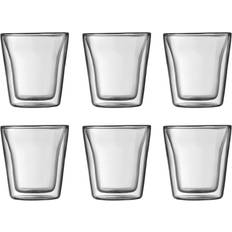 Congélateur Sécurisé Verres Bodum Canteen Drink Glass 10cl 6pcs