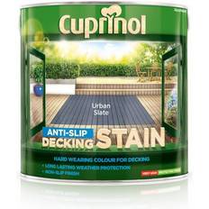 Outdoor Use Paint Cuprinol Anti-Slip Decking Woodstain Grey 2.5L