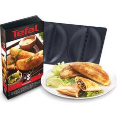 Grille-Pain à Panini Tefal Plaques Empanadas Snack Collection Antiadhésif Compatible lavevaisselle Noir