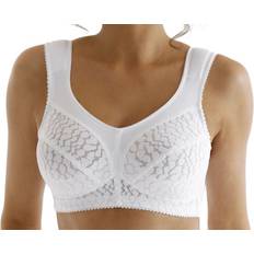 Miss Mary Lovely Jacquard Non Wired Bra - White