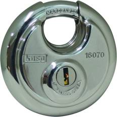 Kasp K16070 Cadenas 50 mm Fermeture Différente Argent Avec Serrure