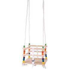 My First Wooden Cradle Swing Seat