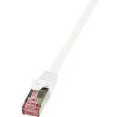 Cat6 15m white LogiLink PrimeLine RJ45 S/FTP Cat6 15m