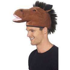 Animals Hats Fancy Dress Smiffys Horse Hat