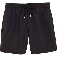 Moorea Solid Swim Shorts - Black