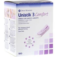 Mejor_valorados Lancetas Unistik 3 Lancetas Comfort 28G, 100 uds Generic