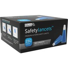 GlucoRx 23G 2.2mm 100-pack