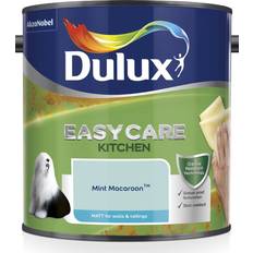 Dulux Green Paint Dulux Easycare Kitchen Matt Wall Paint Green 2.5L