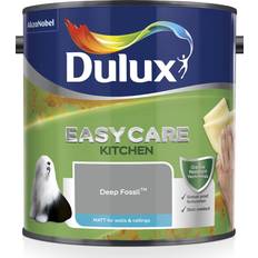 Dulux Easycare Kitchen Matt Ceiling Paint, Wall Paint Grey 2.5L