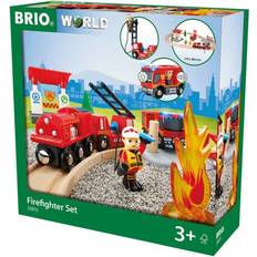 Son Circuits de Train BRIO Firefighter Set 33815