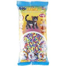 6000 hama Hama Beads Strijkkralen Pastelmix, 6000st