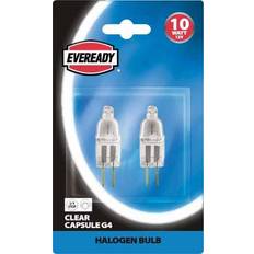 Eveready S808 Halogen Lamp 20W G4 2-pack