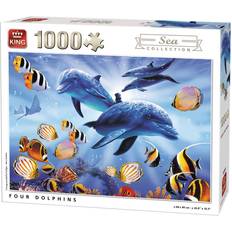 Sea Collection Four Dolphins 1000 Pieces