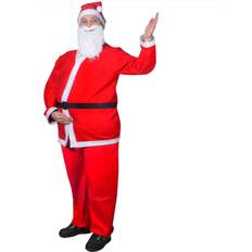 Julemandskostume Sæt i 5 Dele