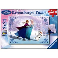 Disney Princess Klassiske puslespil Ravensburger Sisters Always 2x24 Pieces