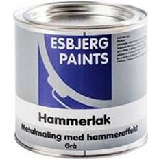 Blå - Metalmaling Esbjerg Hammer Effect Metalmaling Blå 0.75L