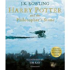 Harry potter illustrated Harry Potter and the Philosopher's Stone: Illustrated Edition (Häftad, 2018)