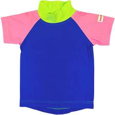 Swim & Sun T-shirt - Pink/Blue/Green