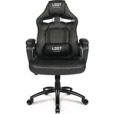 L33T Justerbart armlen Gaming stoler L33T Extreme Gaming Chair - Black